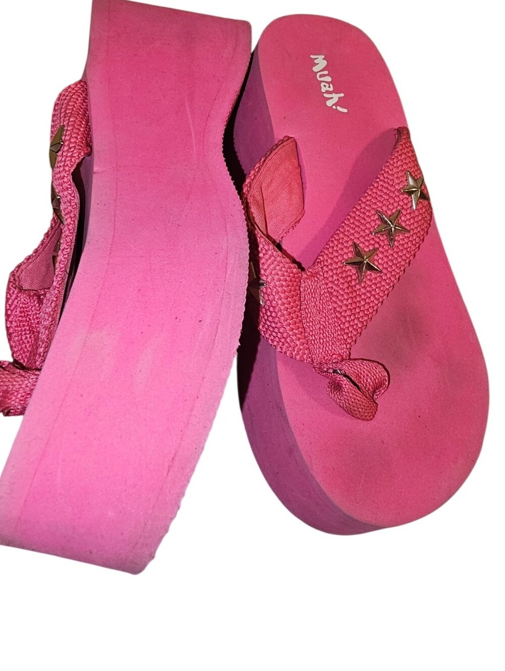 💰Rare Vintage Muah! Y2K Platform Sandals